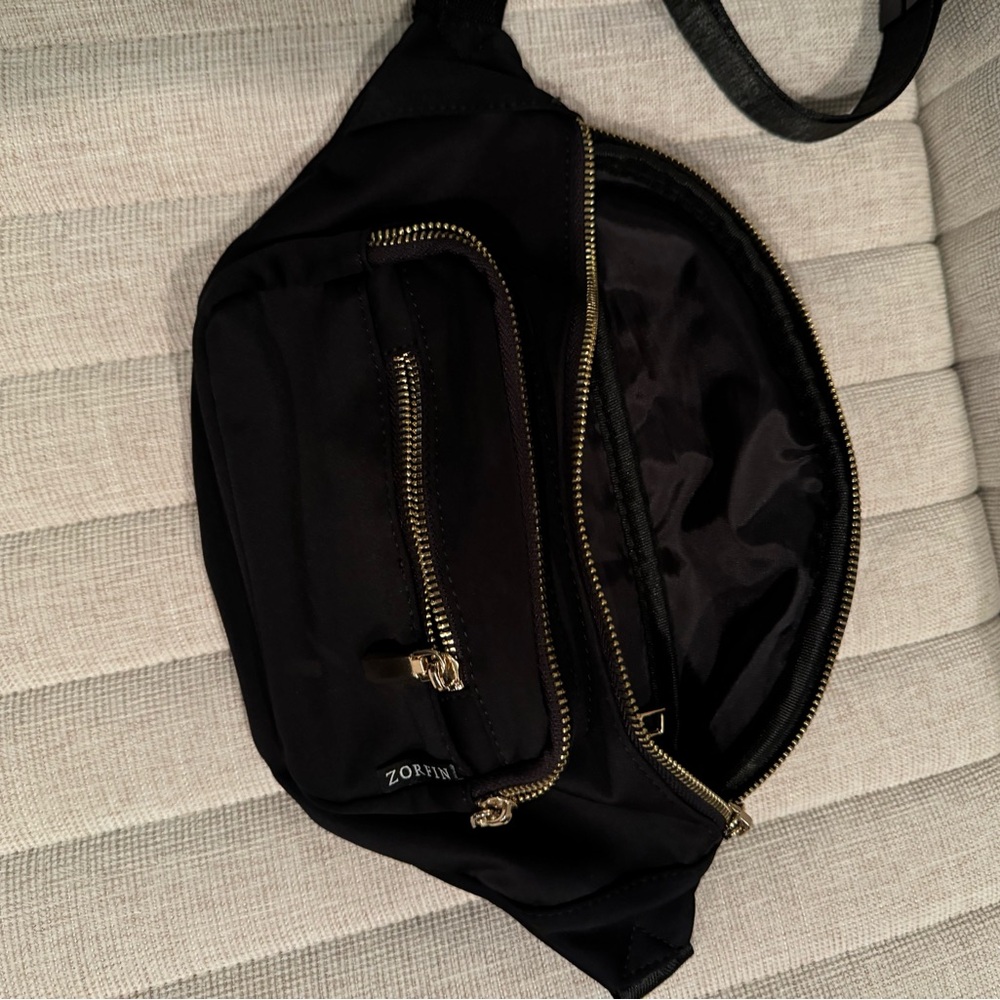 Multi compartment belt bag